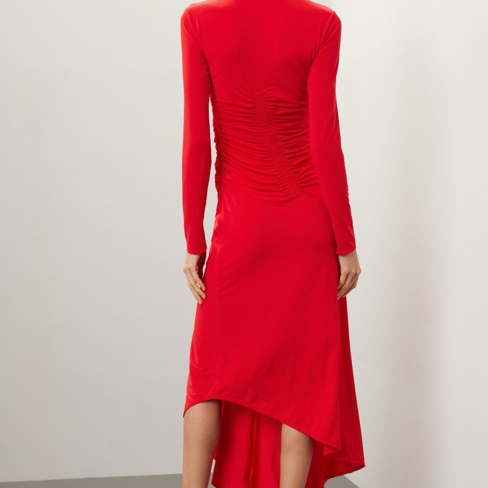 A.L.C Red Adeline Dress, XL - Picture 3 of 11